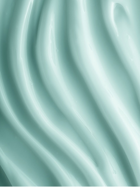 Crème texture verte